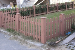 敦化塑木围栏